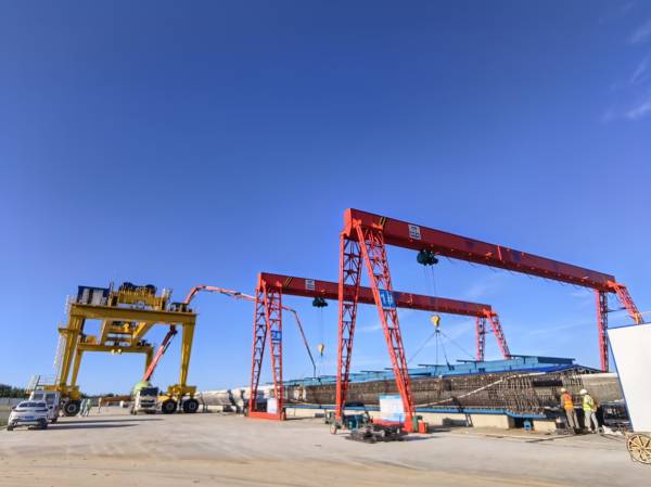 emc易倍：铸就卓越工程激情奋进前行——中国建筑七局交通公司长春轨道交通9号线项目奏响“春日奋进曲”(图1)