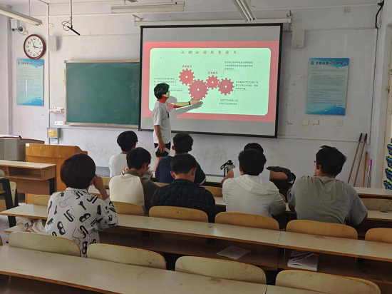 emc易倍：青岛理工大学临沂校区土木与建筑工程系开展“传五四薪火做有为青年”青年节系列活动(图1)