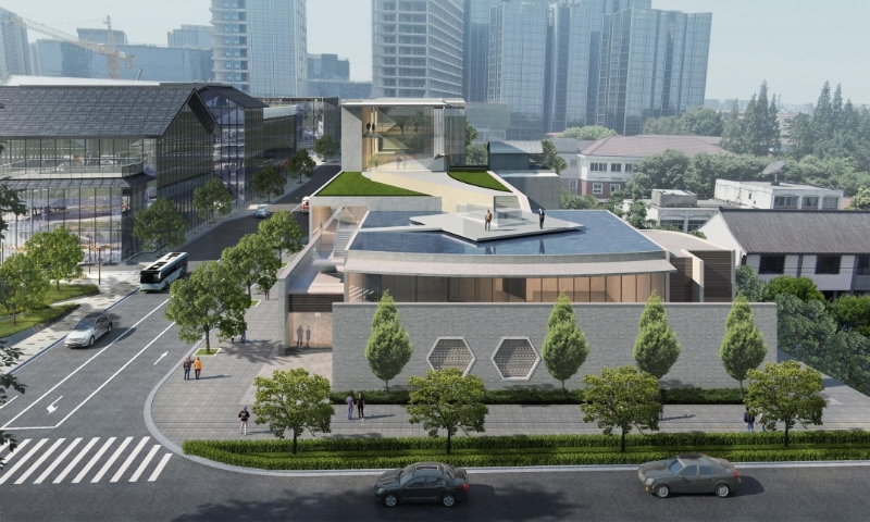 emc易倍：聚焦城市更新华建集团华东院设计总包的华东电力设计院办公大楼改扩建项目正式启用
